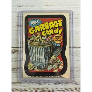 1976 Topps Wacky Packages Series 16 Real Garbage Candy #1